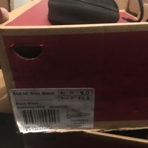 All Black Van High Top